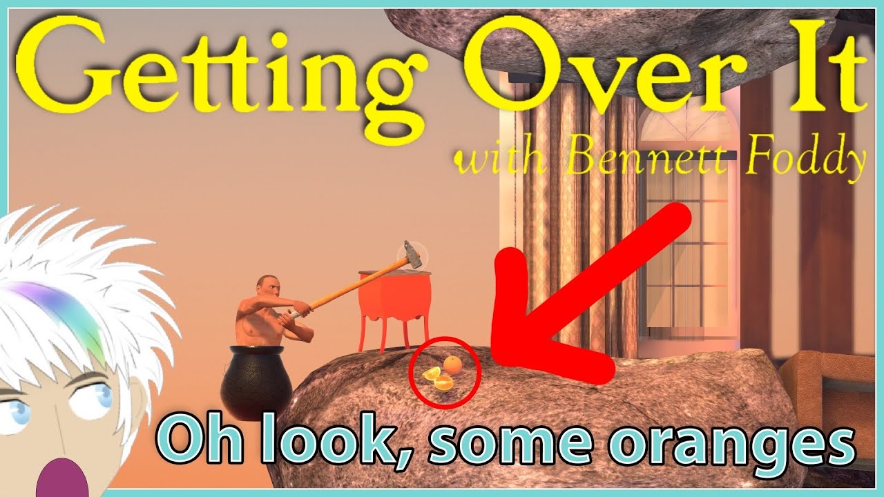 GETTING OVER IT AGAIN AND AGAIN AND AGAI.... Leon Plays Getting Over It