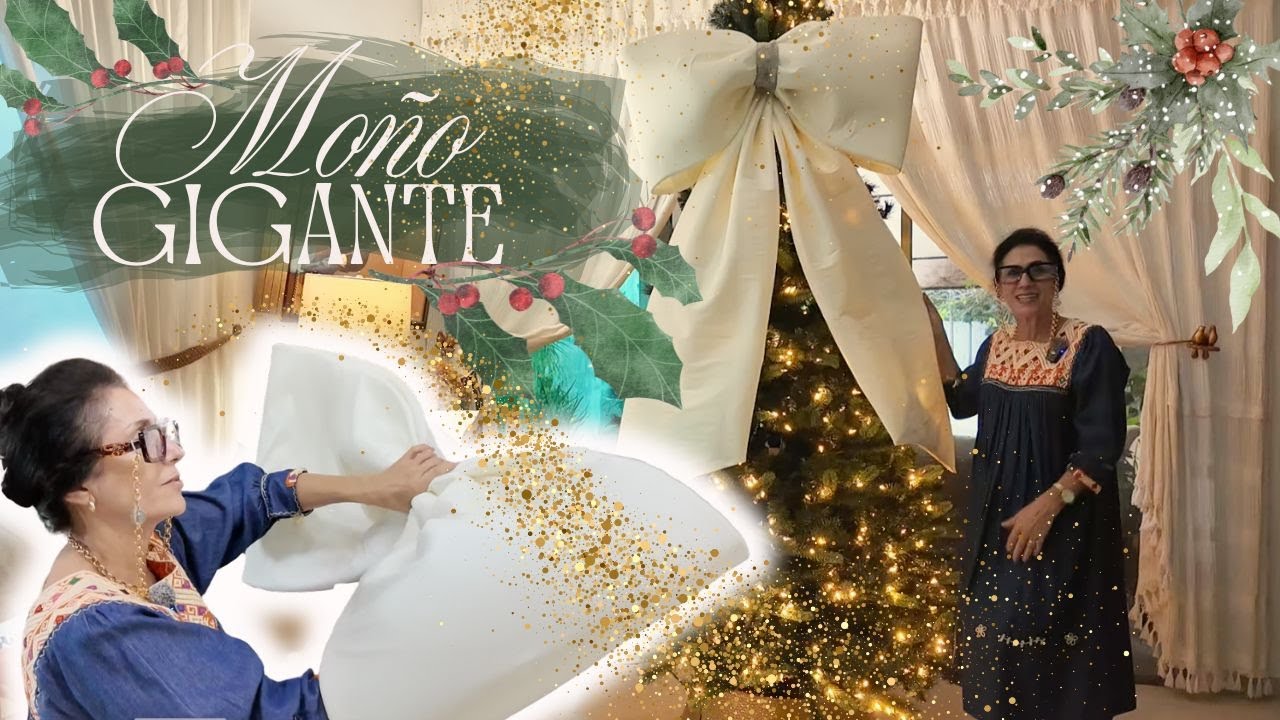 ❤️ Asi lo Hice | TUTORIAL Moño Gigante TENDENCIA esta NAVIDAD 🎅🏻