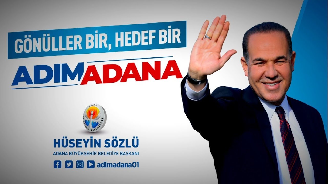 Hüseyin Sözlü 2019 Seçim Şarkısı 4 - Adım Adana (Ahmet Şafak)
