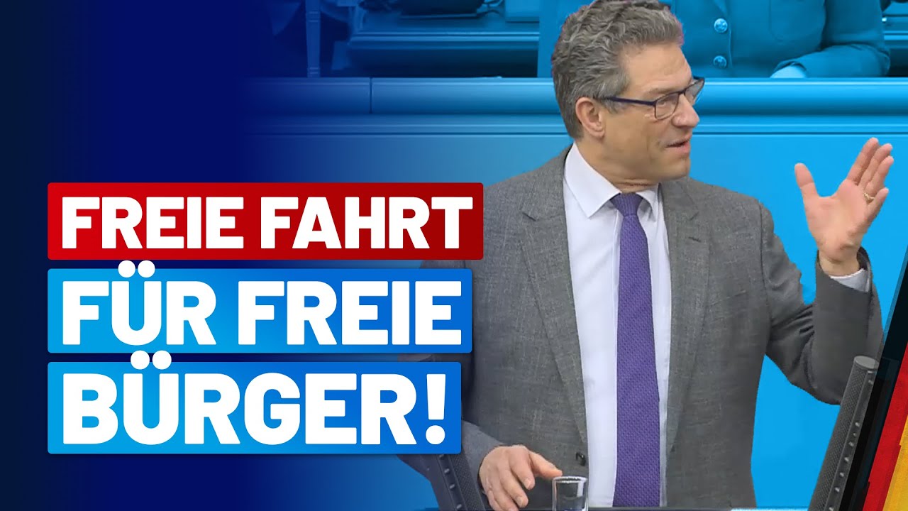 Freie Fahrt für freie Bürger! - Wolfgang Wiehle - AfD-Fraktion im Bundestag