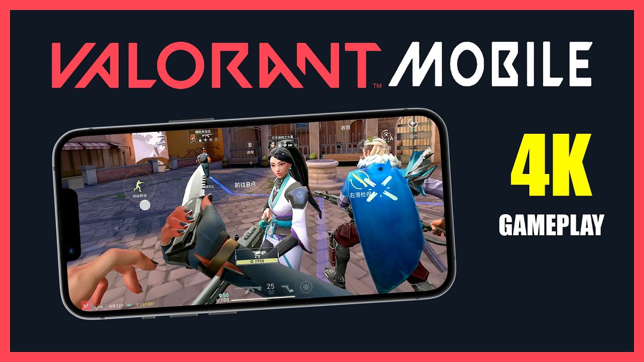 Valorant Mobile 4K Gameplay | No Copyright - Free Share Video