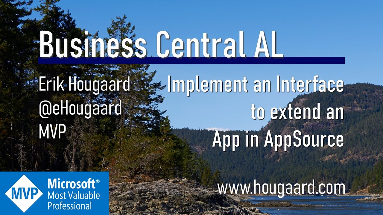 Implement an Interface in AL to extend a Business Central App in AppSource