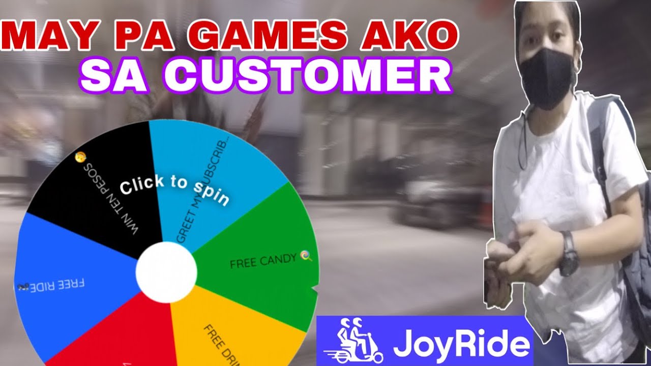 JOYRIDE: SAFE PAG PULIS ANG CUSTOMER || DAWIWHEEL OF FORTUNE || ep.2