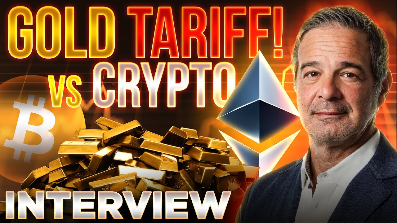 Gold Tariffs!? vs Crypto🔥Andy Schectman INTERVIEW
