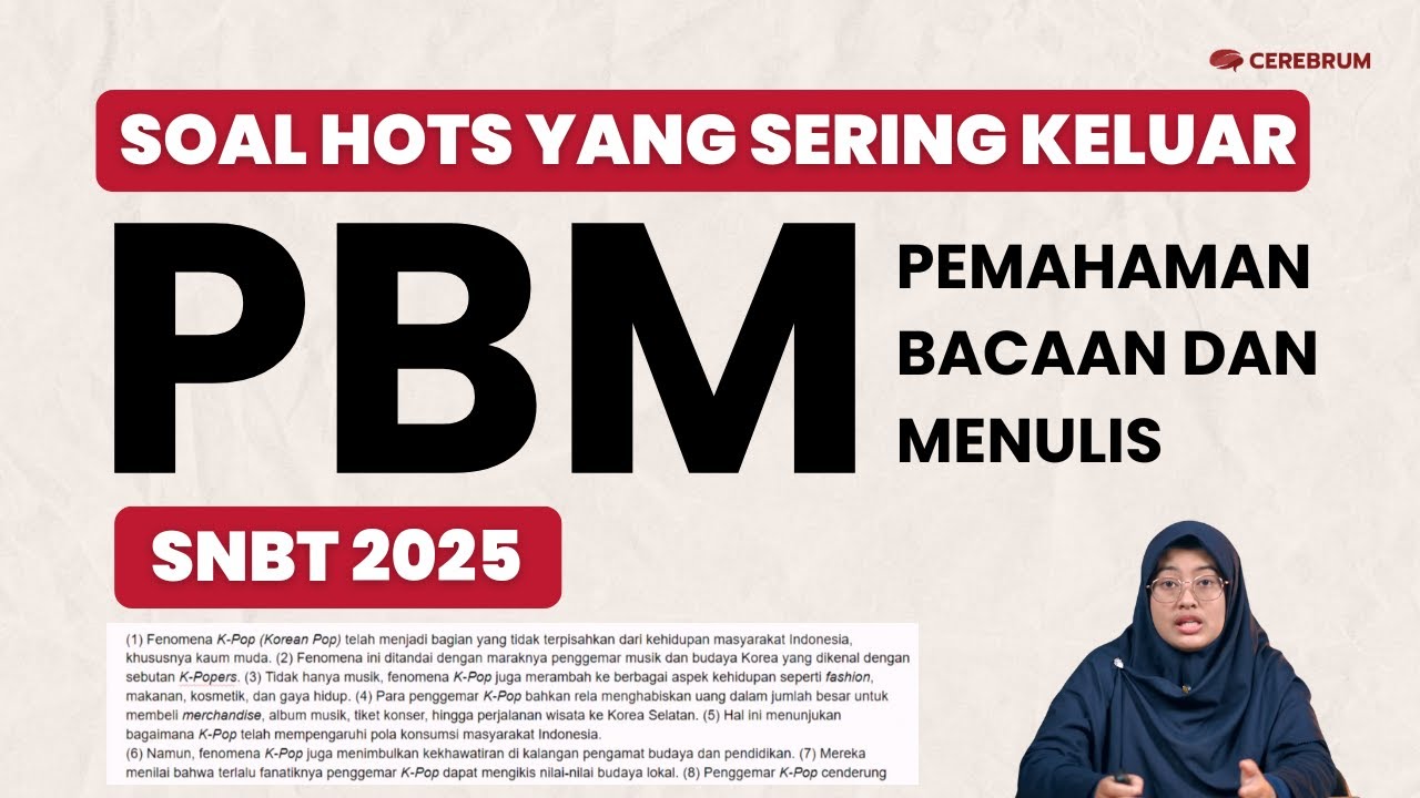 Soal PBM SNBT 2025 yang Sering Muncul! Trik Jitu & Cara Menjawab dengan Cepat agar Skor Tinggi!