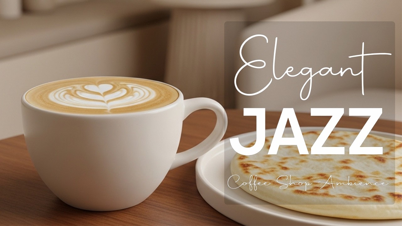 Warm Cafe Vibes ☕ Smooth Jazz & Bossa Nova Music