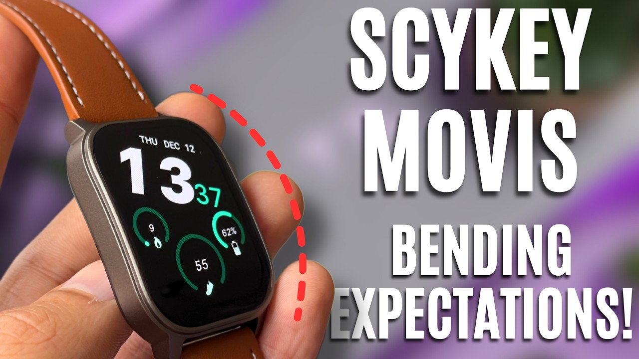 Обзор умных часов Scykei Movis — самый большой изогнутый дисплей среди часов!
