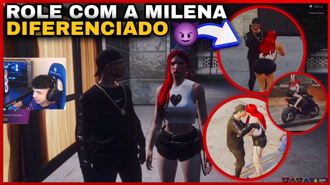 BK TA DE VOLTA | ROLE COM A MILENA DIFERENCIADO😈 | FC BKINHO CLIPES