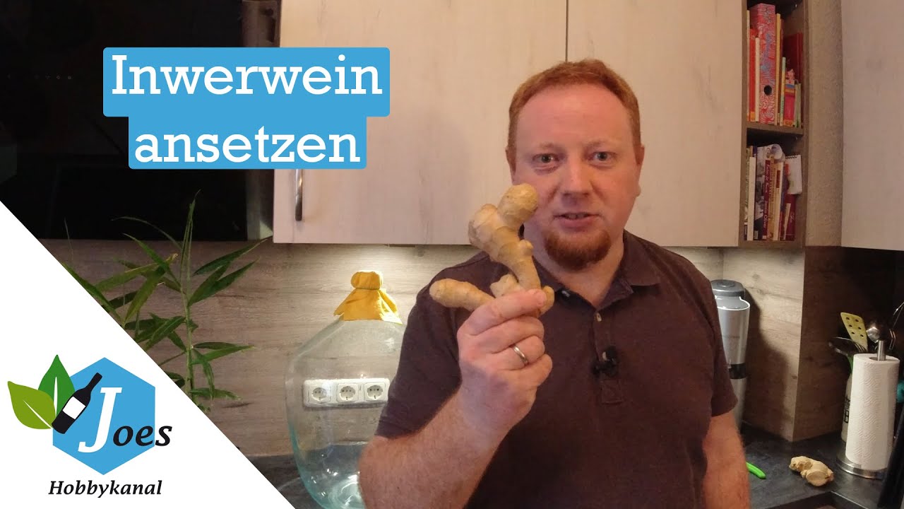 Ingwerwein ansetzen – der etwas andere, aber sehr leckere Wein