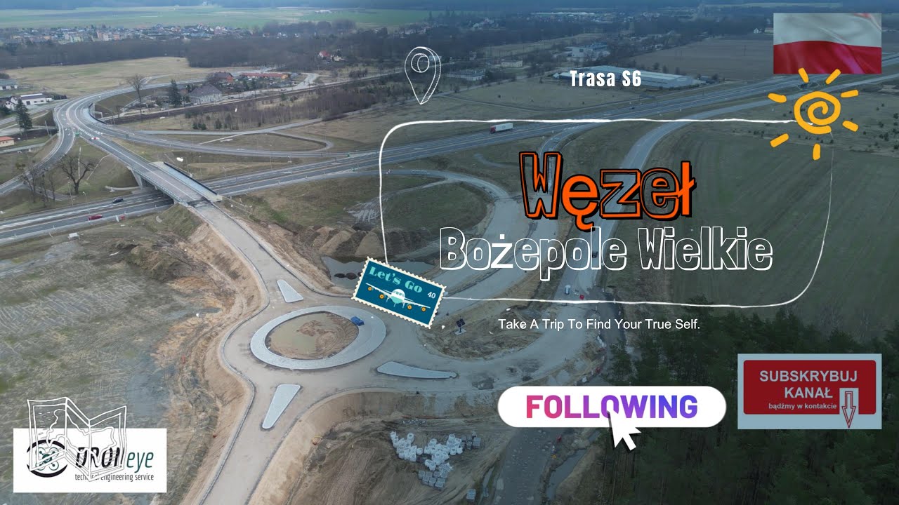 [S6] Bożepole Wielkie. Budowa. Lębork - Bożepole Wielkie. Trasa Kaszubska #edroneye #poland #polska