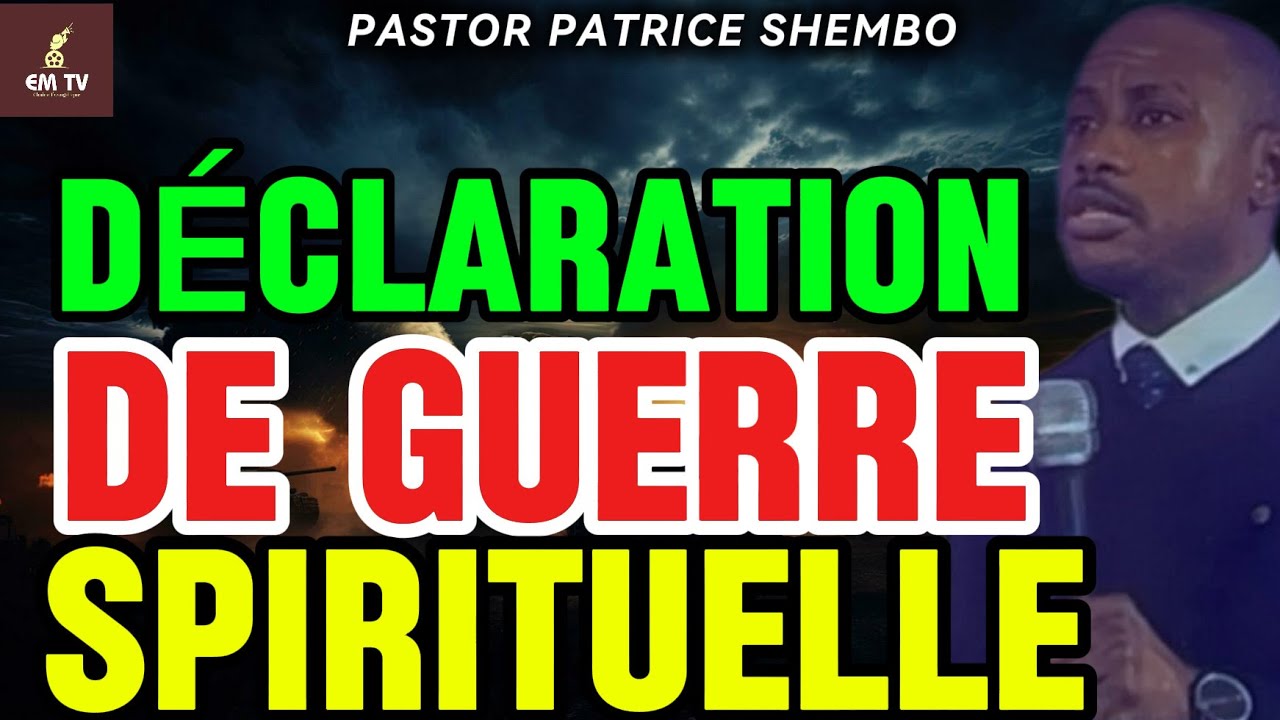 JEÛNER , C’EST  DÉCLARER UNE GUERRE SPIRITUELLE   -  Pasteur Patrice Shembo 