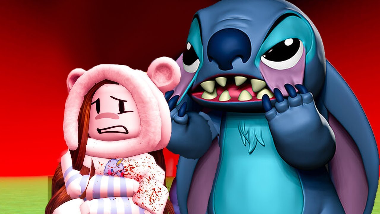 SCAPPA DA STITCH HORROR SU ROBLOX!