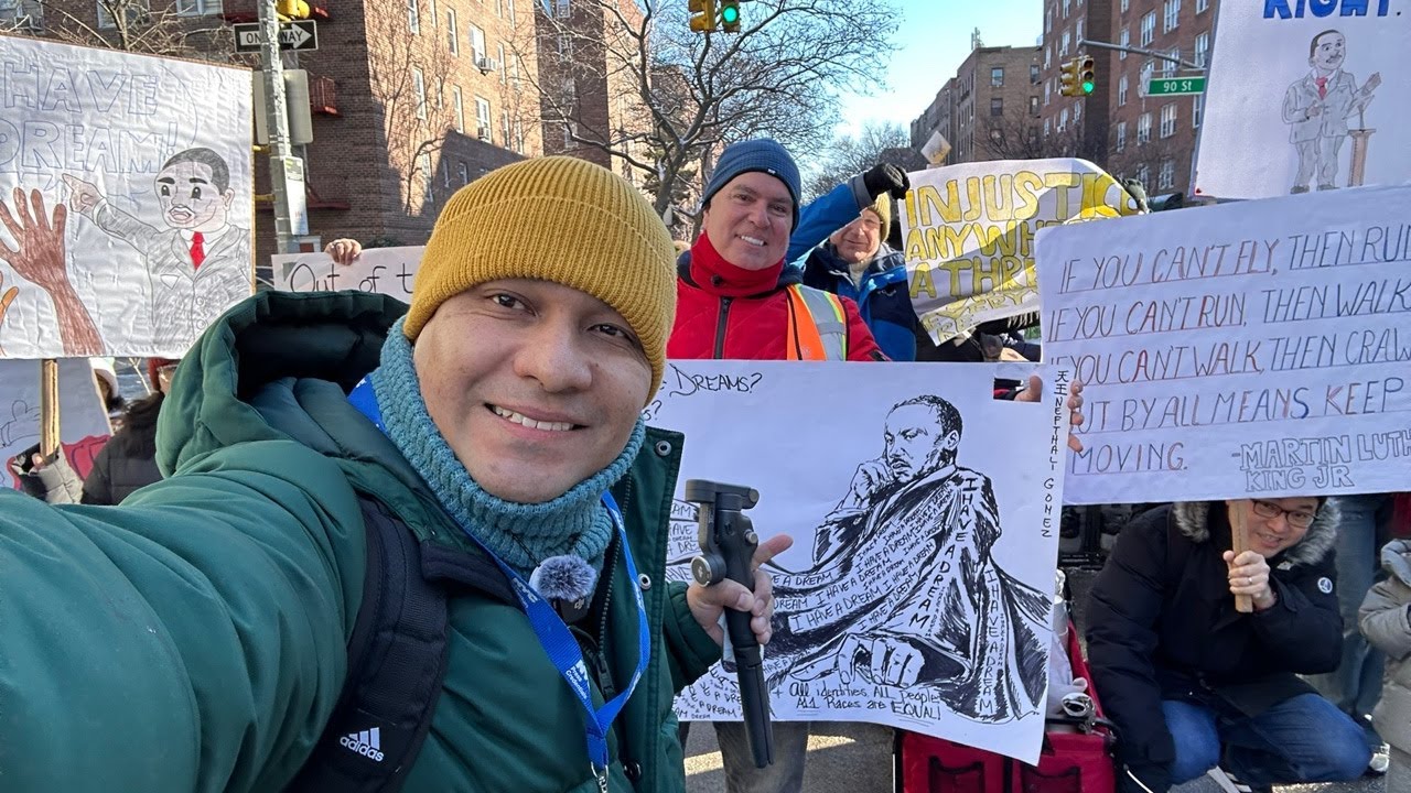 🔴  EN VIVO: Marcha Anual en Honor a Martin Luther King Jr. NYC🗽