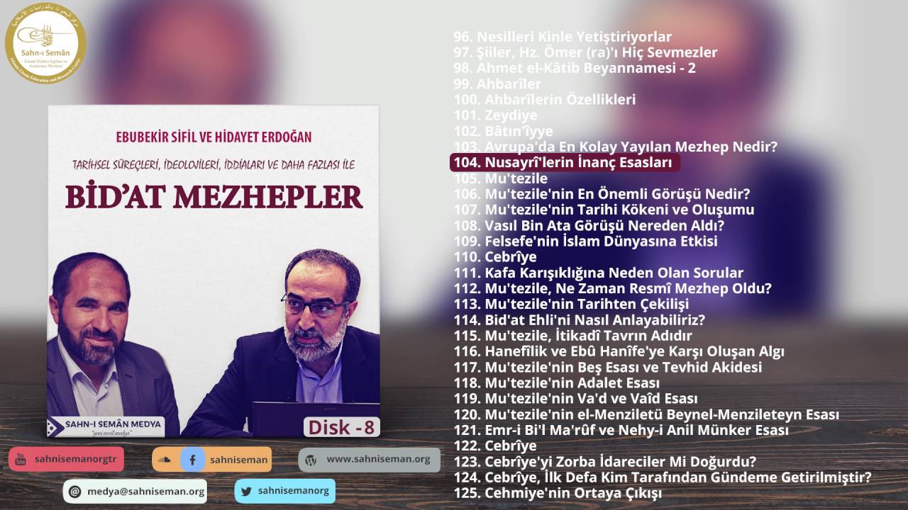 #104: Nusayrî'lerin İnanç Esasları - Ebubekir Sifil