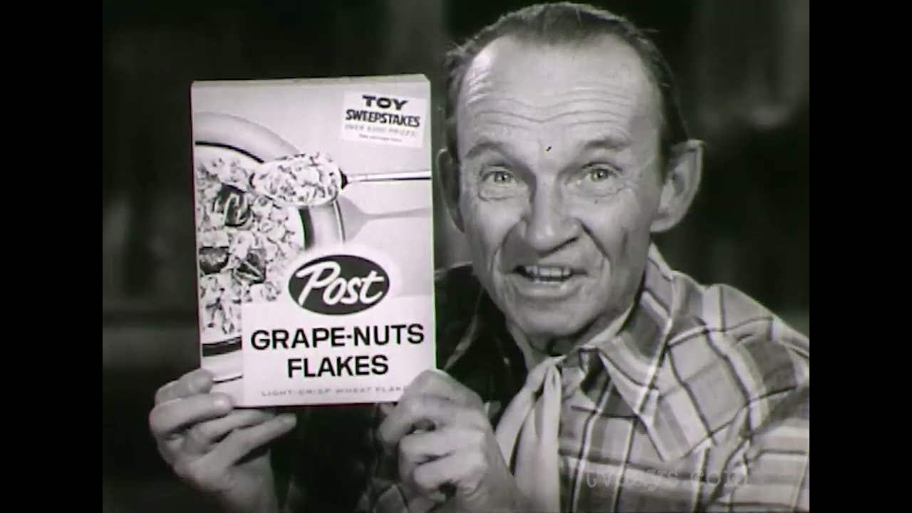 Post Cereal Commercial Collection 1960's