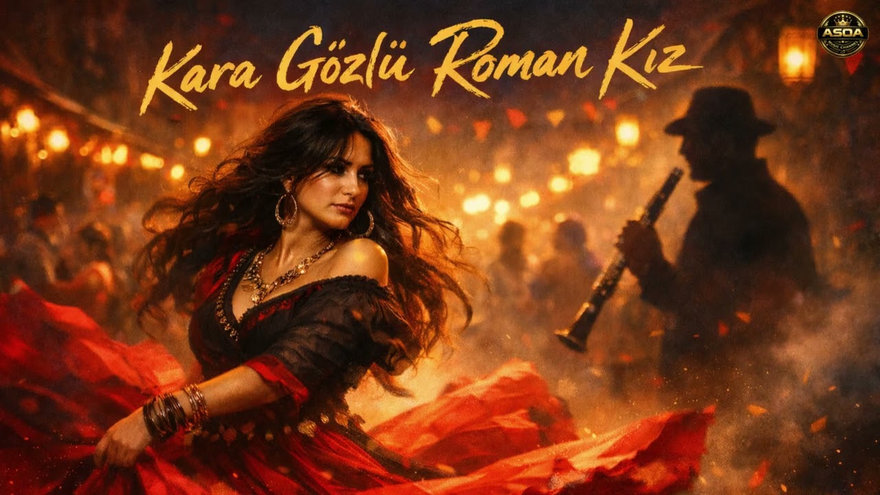 Kara Gözlü Roman Kız  | Roman Ateşi Başladı