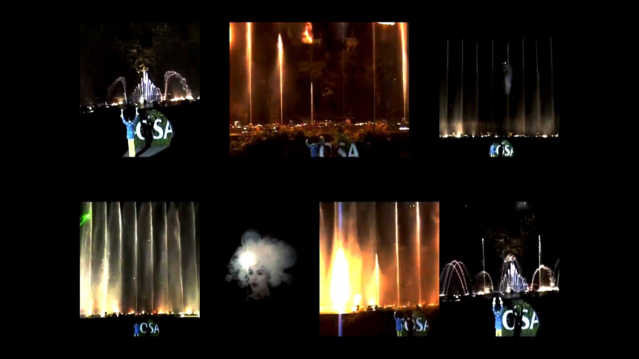 Sentosa Musical Fountain Magical Sentosa Fountain Laser Dancing Fountain Singapore - Discontinued!