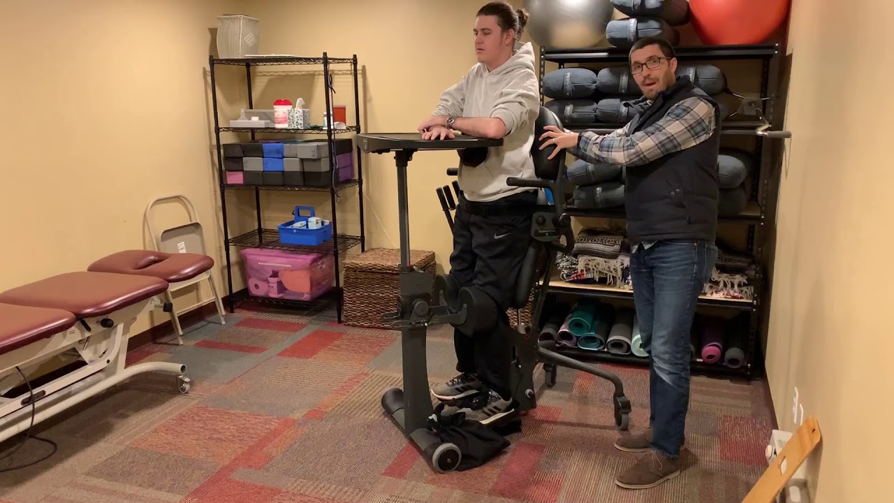 Use and benefits of a stand table for a patient with a high spinal cord injury