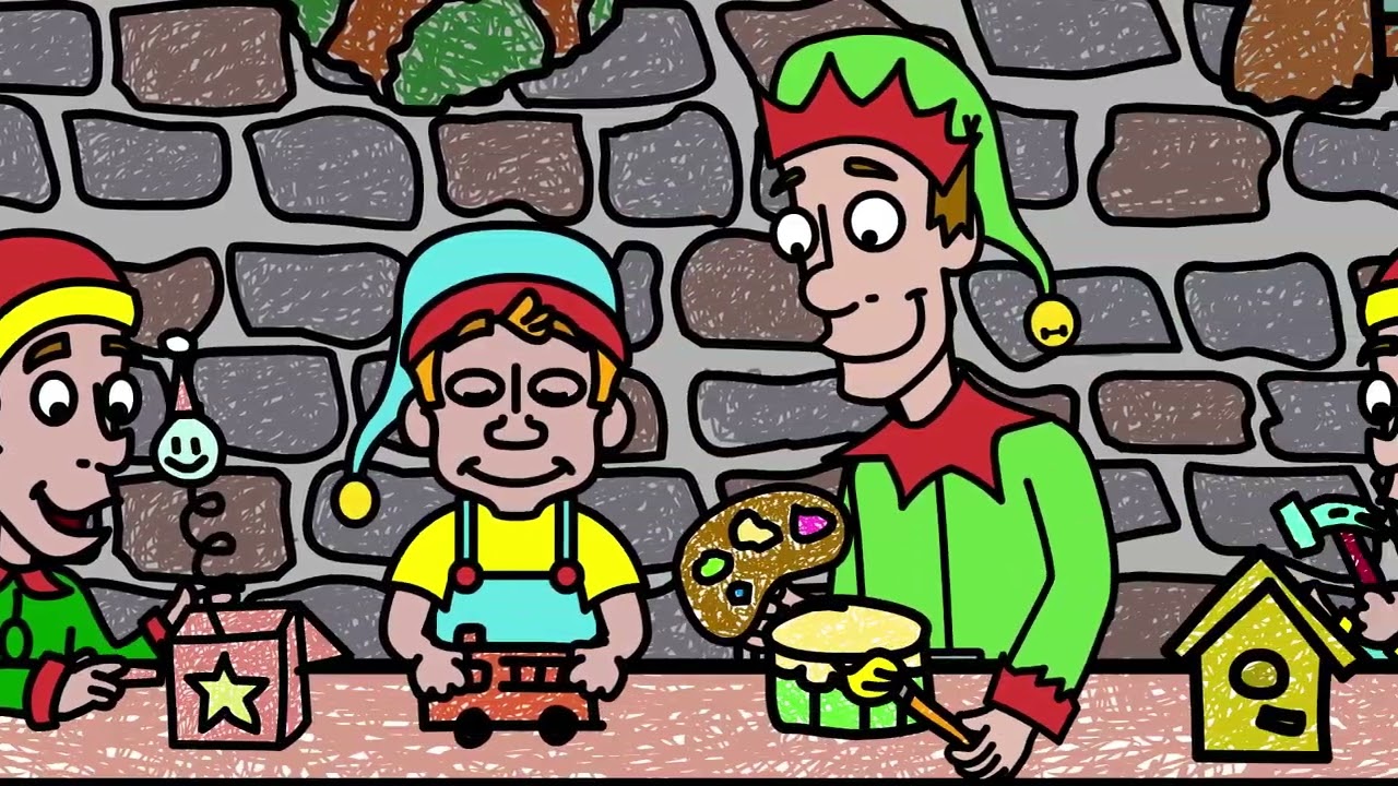 Jolly the Friendly Elf - Animated Music Video