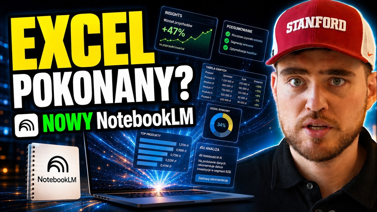 NotebookLM 2.0 - KOSMICZNIE się zmienił! Przestań go używać po staremu - Vadym Melnyk
