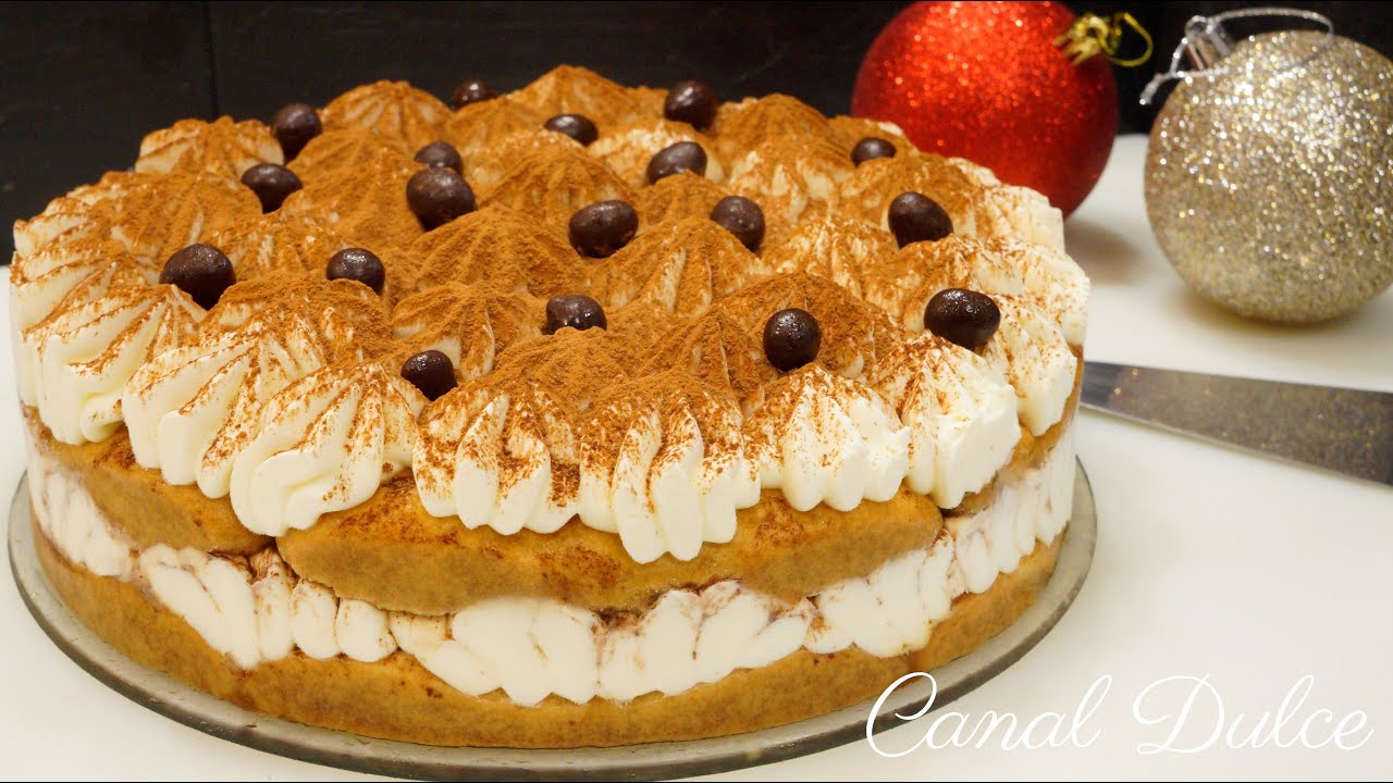 TIRAMISÚ SÚPER FÁCIL SIN HUEVO | POSTRE SIN HORNO | CANAL DULCE