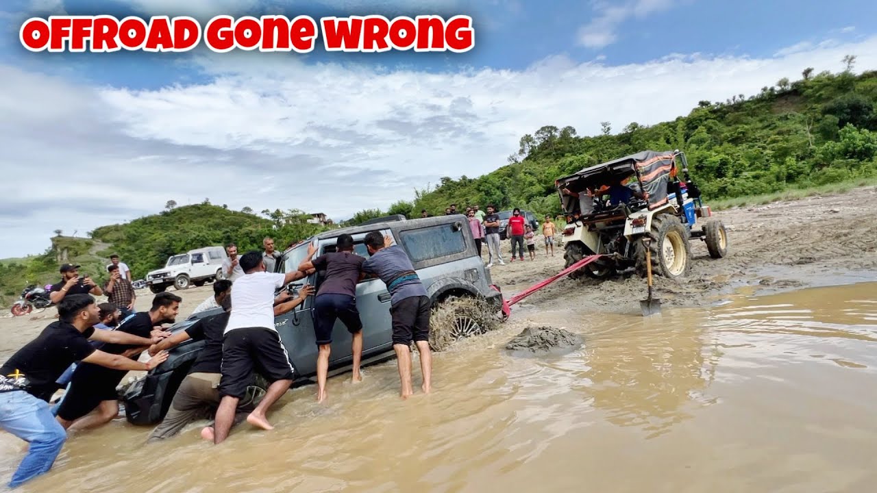 Multiple recovery attempts failed | Offroad with Fortuner, Thar, Gypsy and MM550