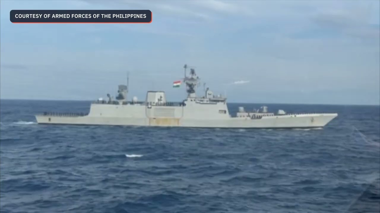 Philippines, India hold 2nd joint maritime drills in West Philippine Sea