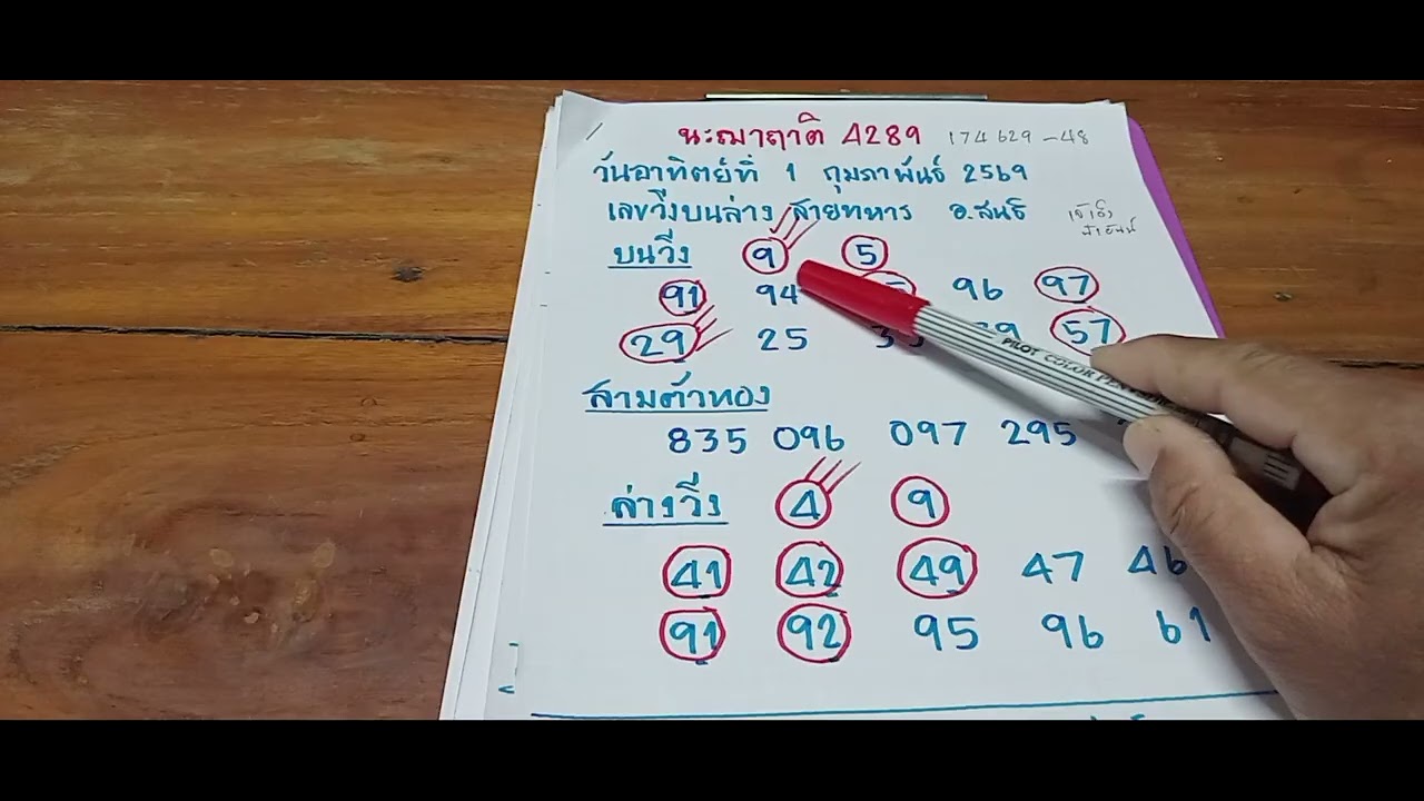 629 เลขเวียนเกิด อ.สนธิ 16/2/69