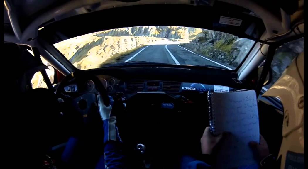 Vali Porcisteanu - Ps Transfagarasan (dus) onboard (Sibiu Rally Challenge 2014)