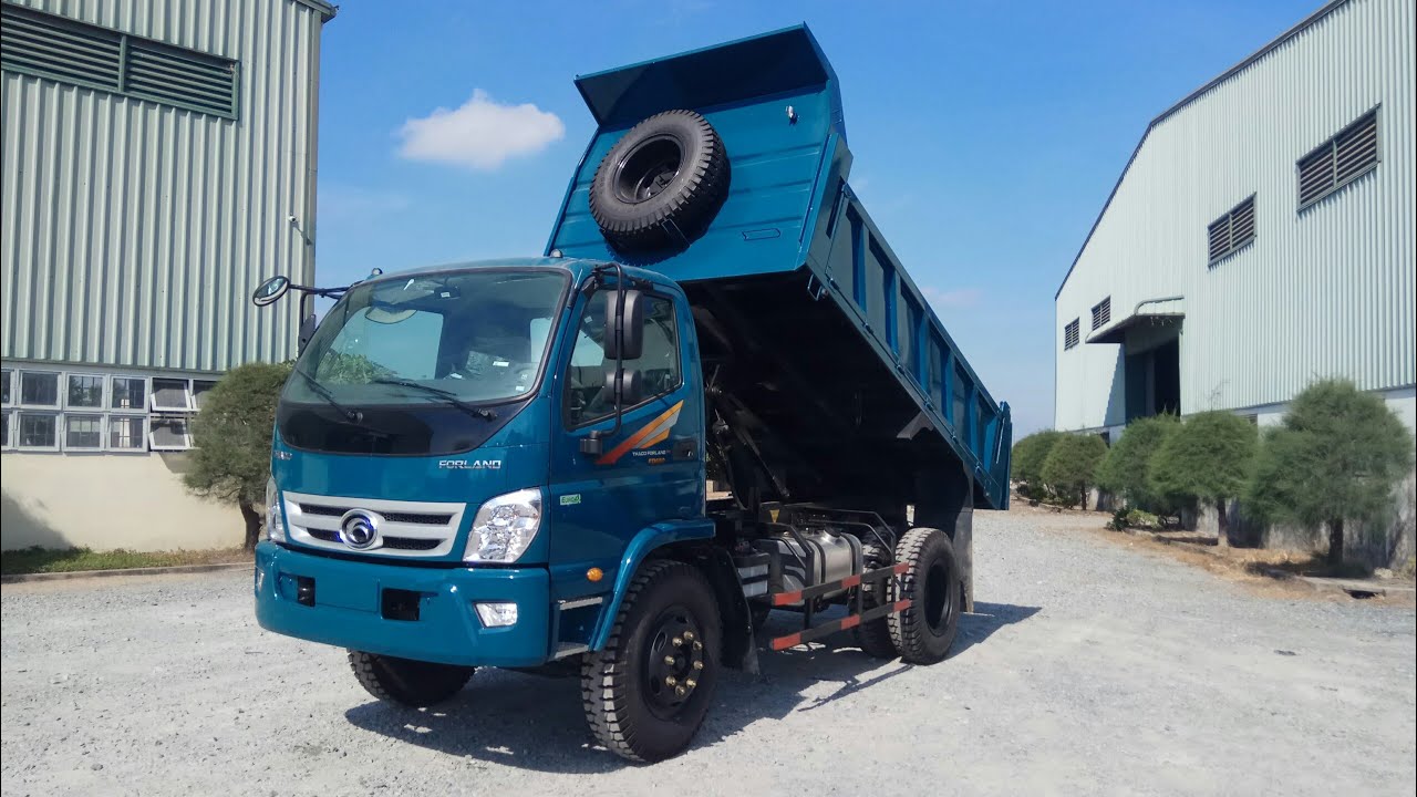 Xe ben 6 tấn 5  (5 khối 4) Thaco FORLAND FD650.E5 1 cầu / 2 cầu | Thaco Tải | 0938884240