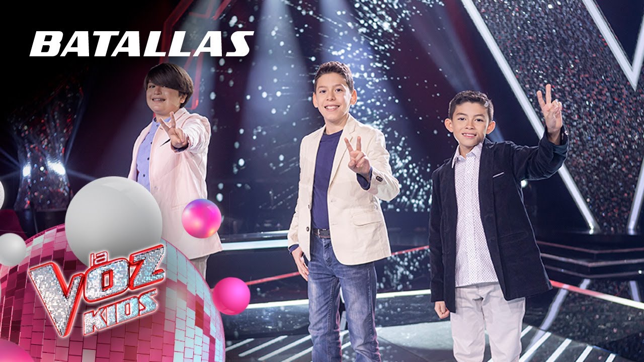 Carlos, Matías  y Lorenzo cantan 'Que lloro' – Batallas | La Voz Kids 2024