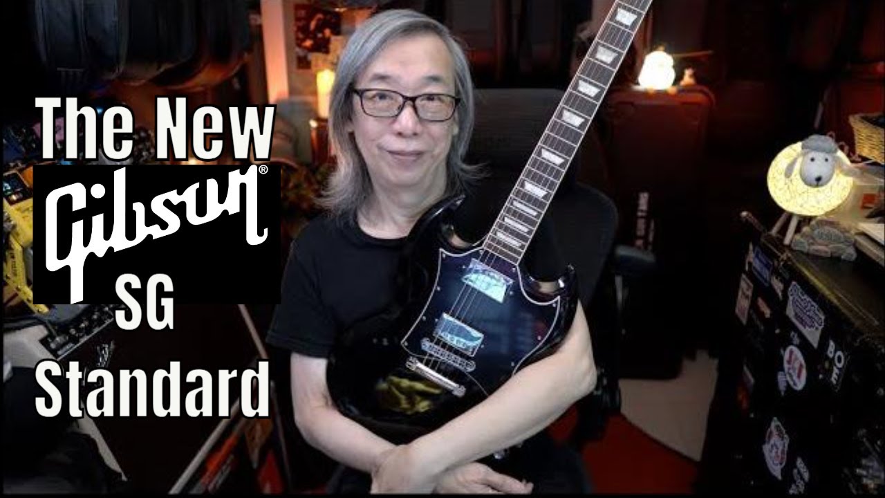 Черная SG!!! Новая стандартная гитара Gibson SG в цвете «чёрное дерево»