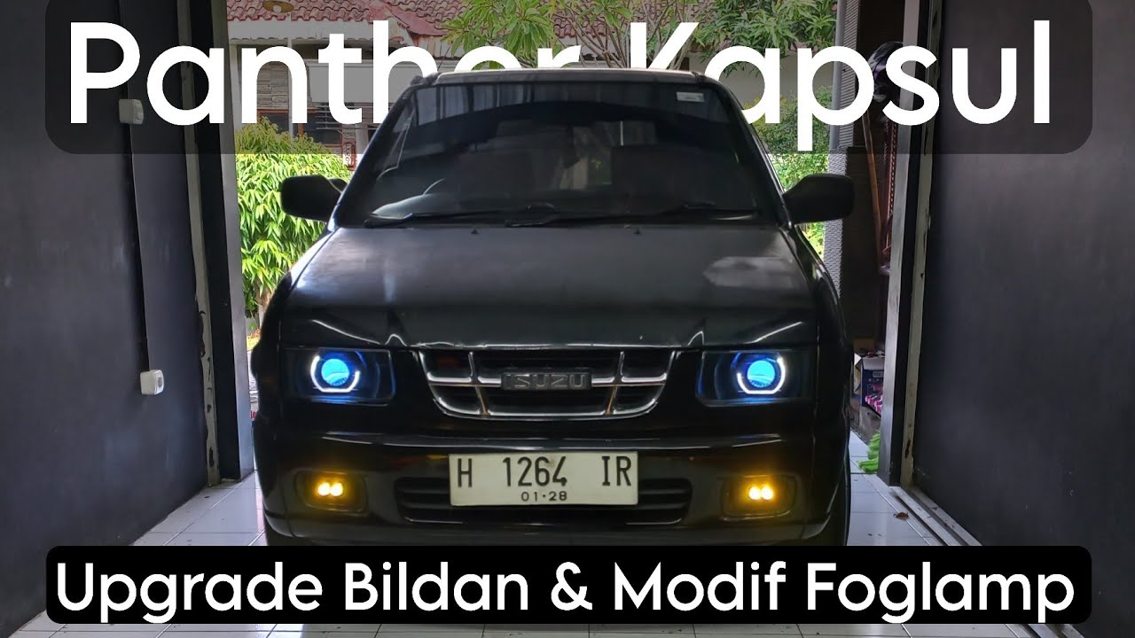 Panther Kapsul Upgrade Biled dan Modif Foglamp
