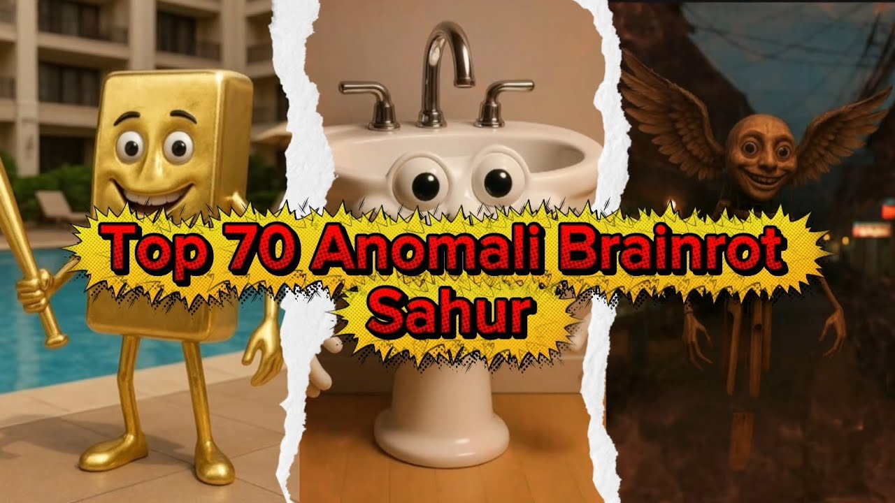 Top 70 Anomali Brainrot Sahur 