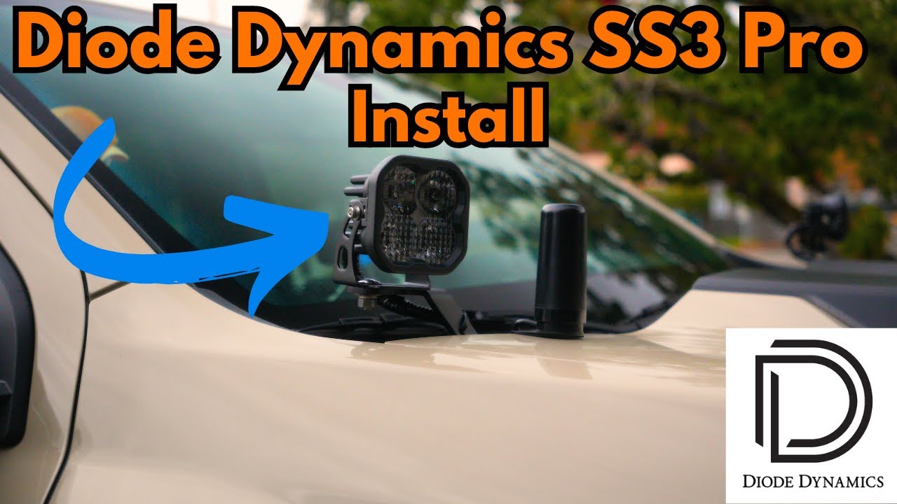 Installing Diode Dynamics Ditch Lights On My Chevy Colorado ZR2