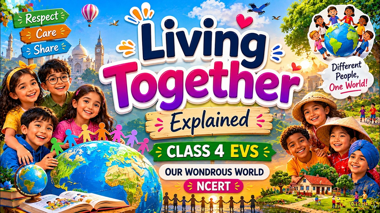 Class 4 EVS | Living Together | Importance of Community Life | EduRev