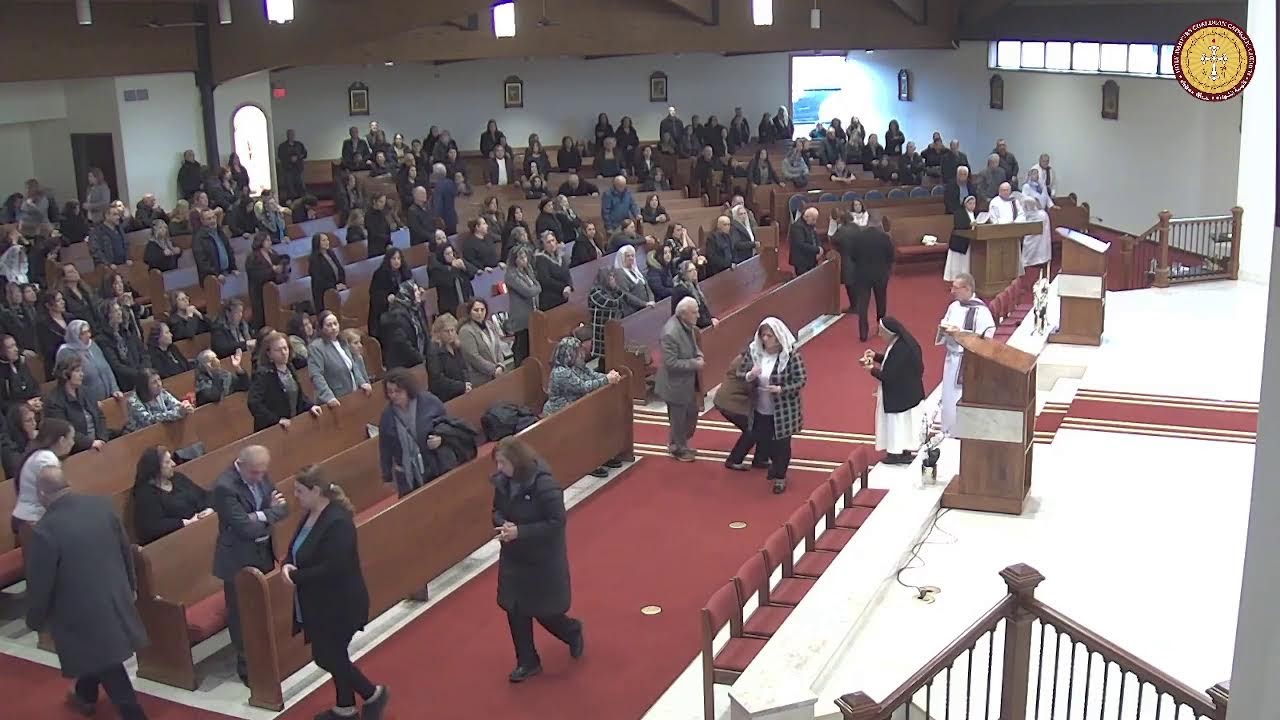 الجمعة الرابعة من مراحل درب الصليب المقدس مع القداس الالهى باللغة العربية و الكلدانية