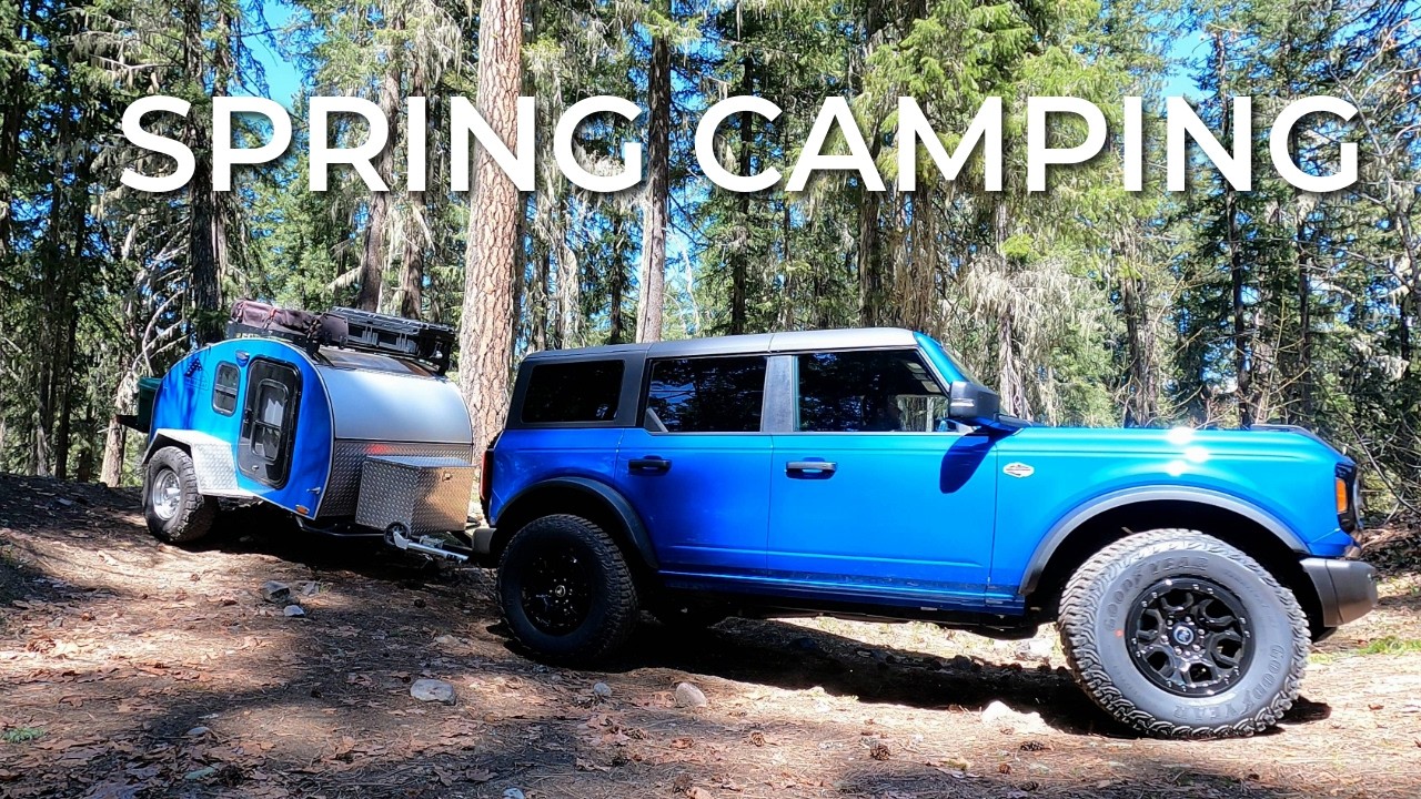 Spring Camping In Our Teardrop (Campilation) | Where’s Wiseman Week