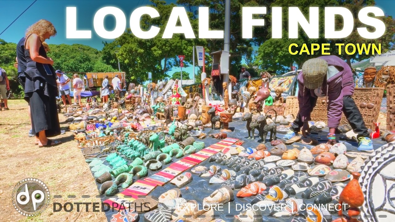 Sunday Market Finds in Cape Town | Hout Bay Village Market Walk | 4K Binaural