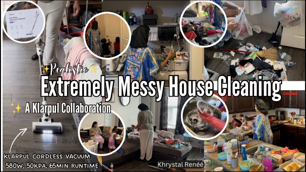 Messy House Cleaning Motivation /Klarpul Collaboration/Apartment Cleaning/2026/ #klarpul