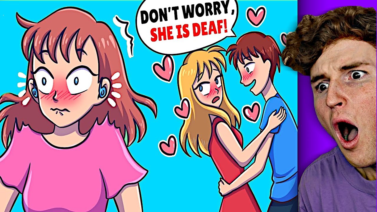 i secretly used a HEARING AID.. And It WENT WRONG.. (True Story Animations)