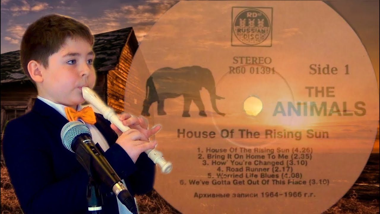 House Of The Risining Sun - recorder cover
