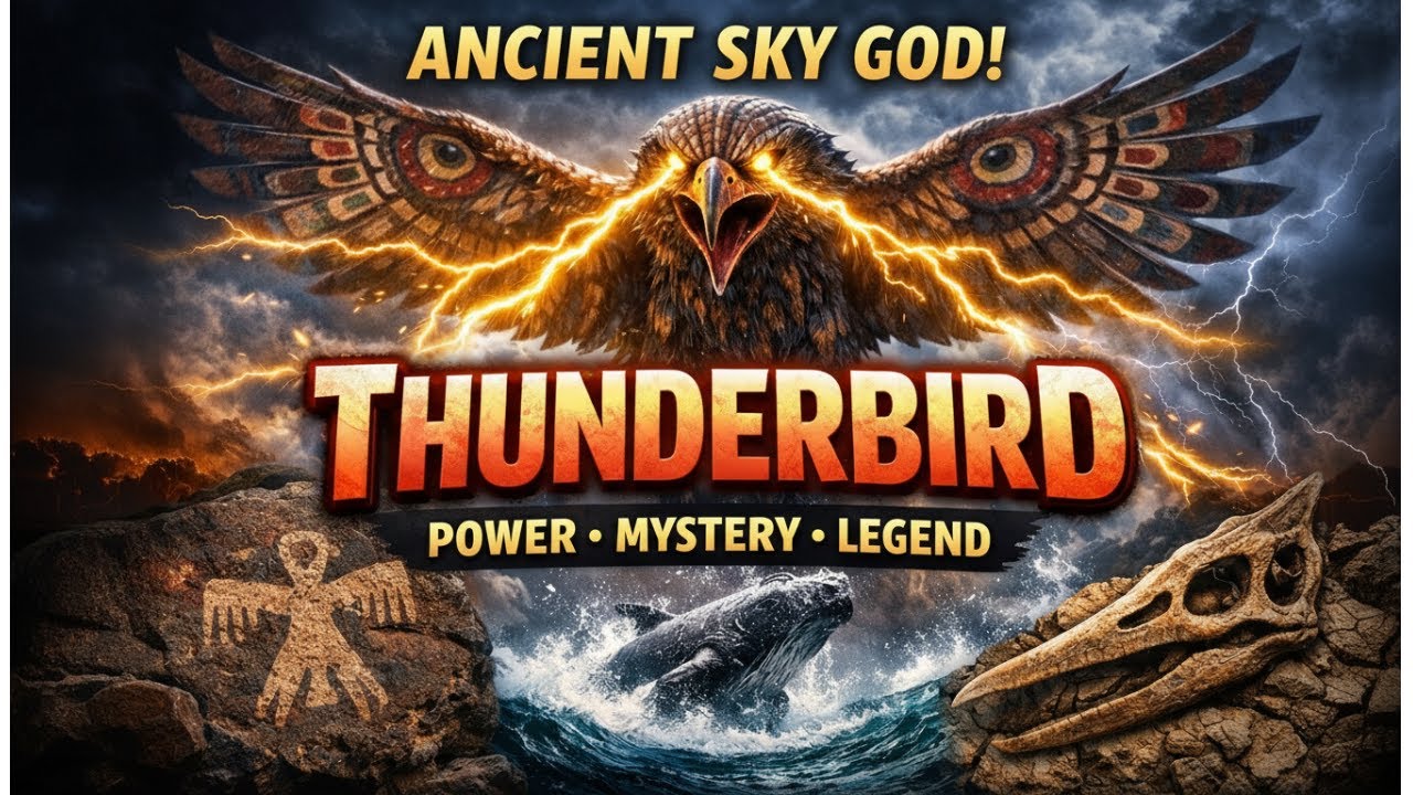 The Thunderbird Legend Explained | Native American Thunder God, Lightning Bird & 4,000-Year-Old