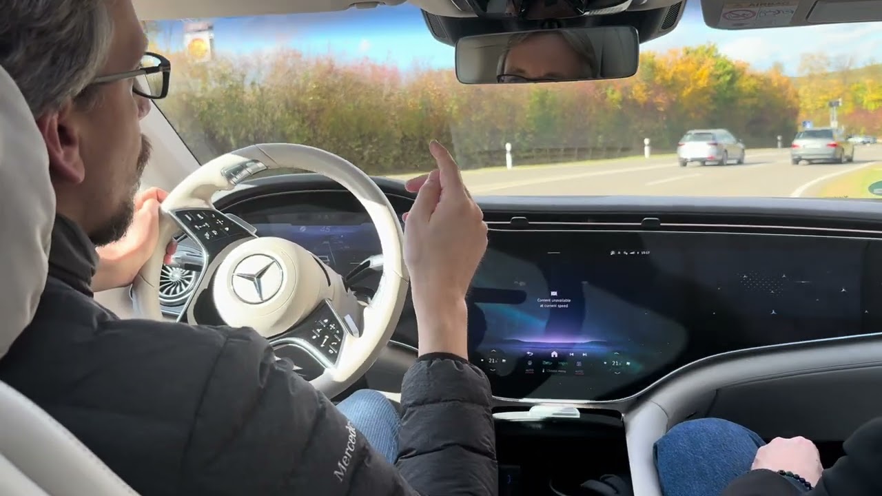 Full video - Mercedes MB Drive Level 3 Autonomous function demonstration