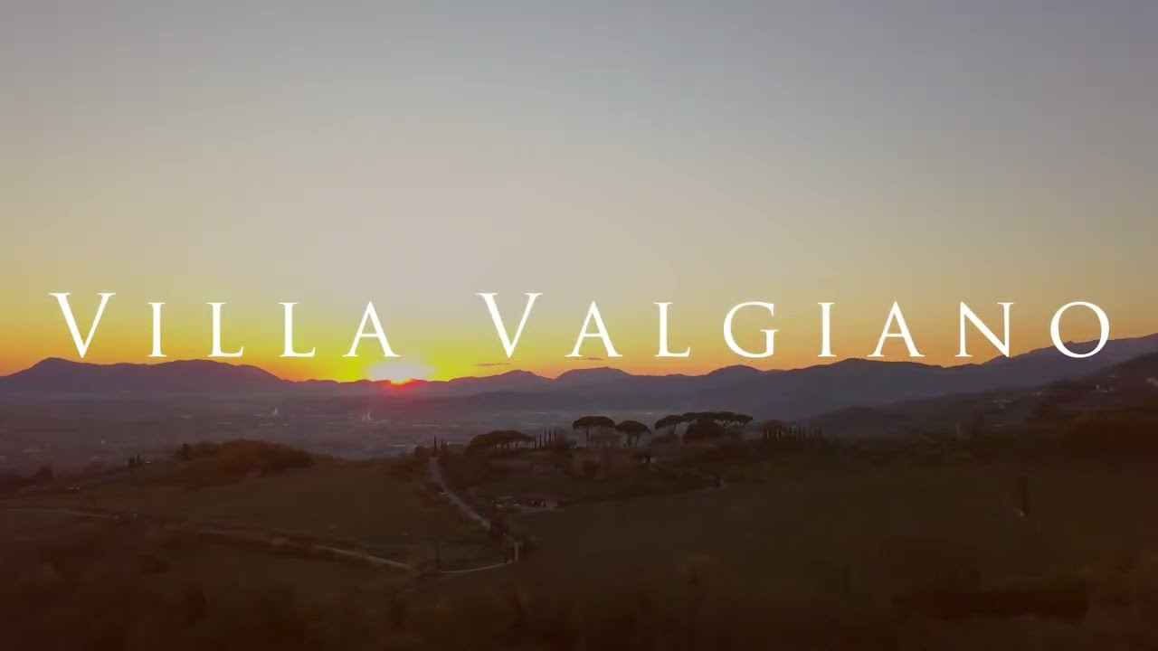 VILLA VALGIANO is an exquisite country villa in the Lucca region of central Tuscany