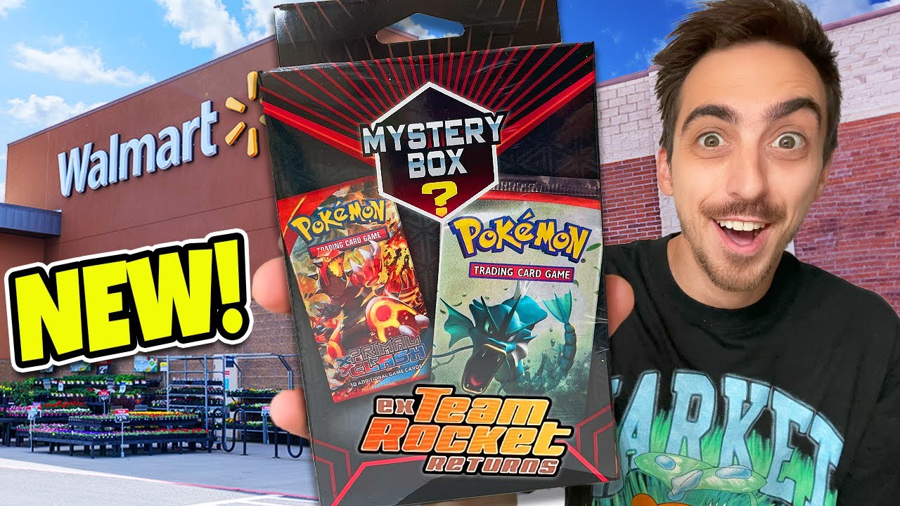 I Found EX Team Rocket Mystery Boxes at Walmart!
