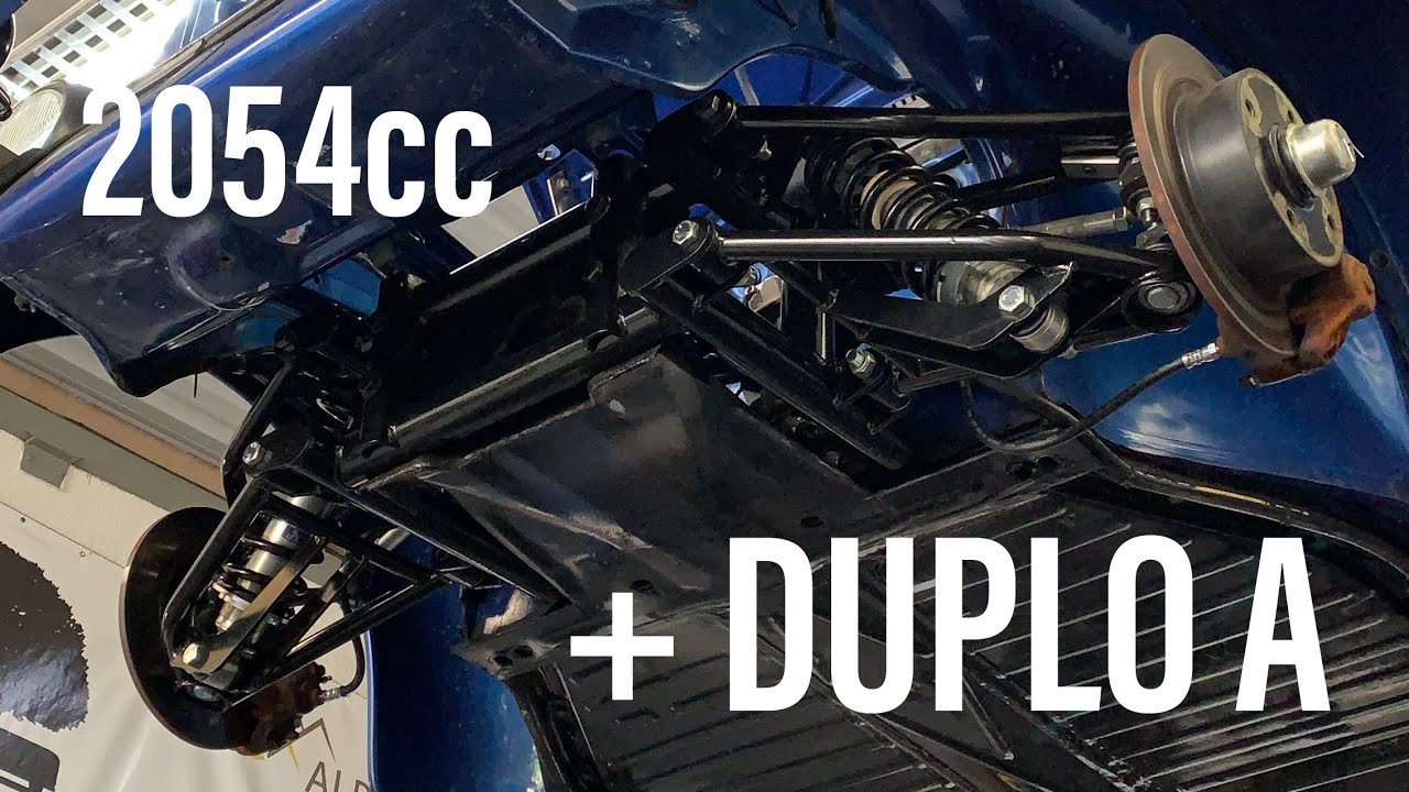 Duplo A da Projekta + 2054cc no Fusca do Claudio!
