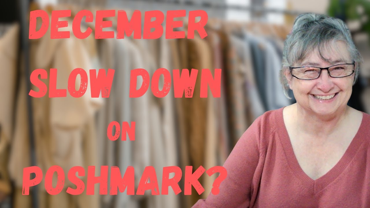 SLOWER SALES IN DECEMBER ON POSHMARK WHAT AM I DOING WITH MY PMUS CLOSET & LISTING VINTAGE ITEMS