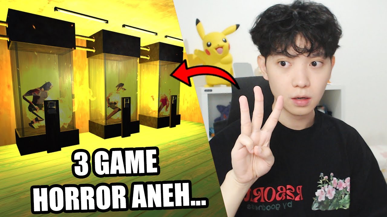 Gua MAIN 3 GAME HORROR, ANEH dan ABSURD dari 616 GAMES..