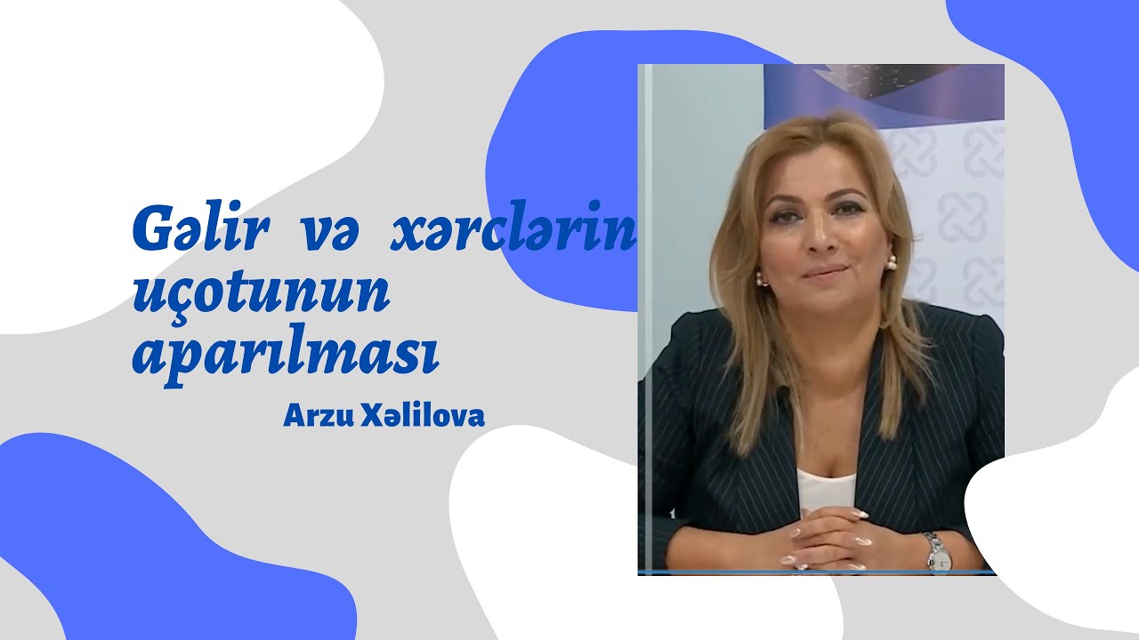 Gəlir və xərclərin uçotunun aparılması qaydası